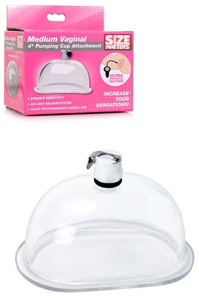 Size Matters 4" Pussy Pumping Cup — image 2 of 2