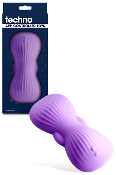 nsnovelties Techno Trap 6.9" App Compatible Vibrating Grinding Pad — image 3 of 4