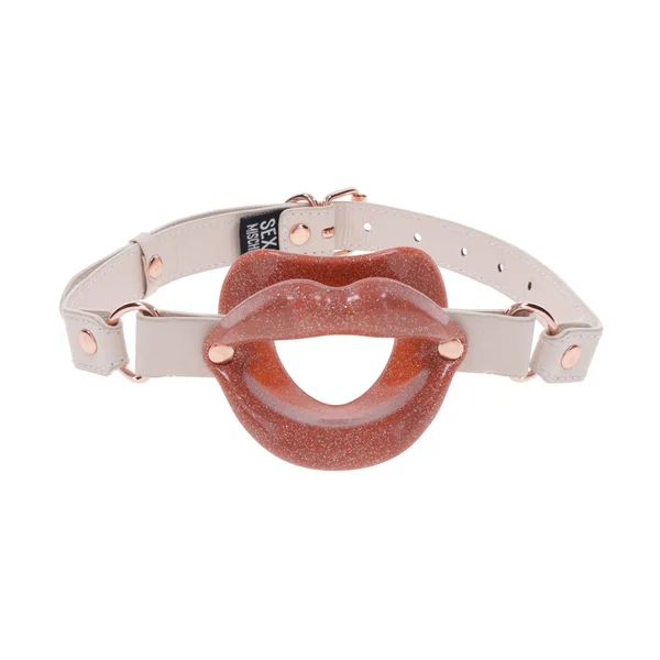 Sex & Mischief Peaches n CreaMe Silicone Lips - Peach Mouth Restraint — image 3 of 12