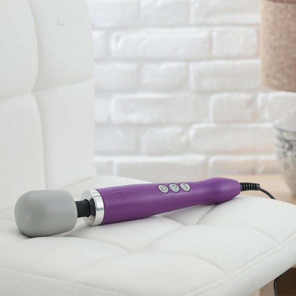 Doxy Massager Mains Operated Wand Purple