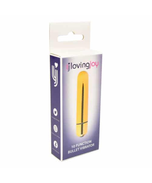Loving Joy 10 Function Gold Bullet Vibrator
