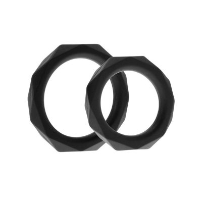 Rock Rings The Cocktagon Cock Ring 2 Pack