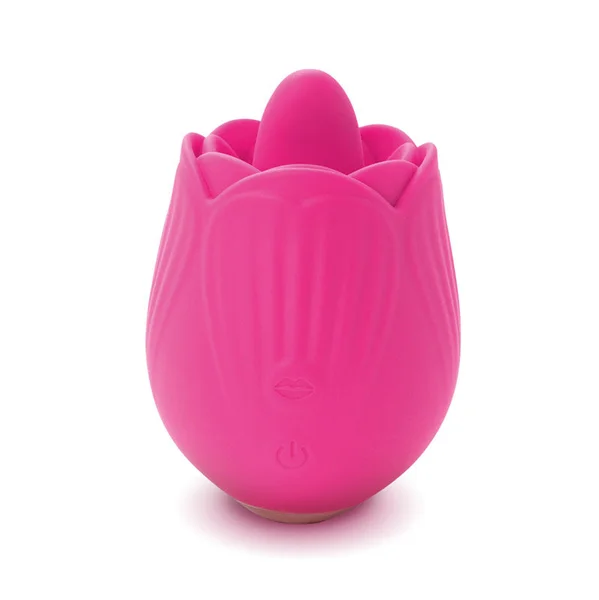 Skins Rose Buddies - The Rose Flix - Pink USB Rechargeable Flicking Rose Stimulator — image 2 of 10
