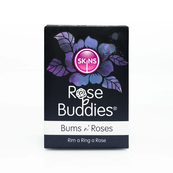 Skins Rose Buddies - The Bums N Roses - Black USB Rechargeable Anal Rimming Stimulator — image 5 of 11