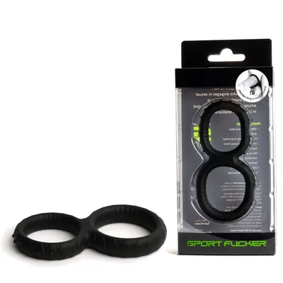 sport fucker enigma ring black cock ball ring