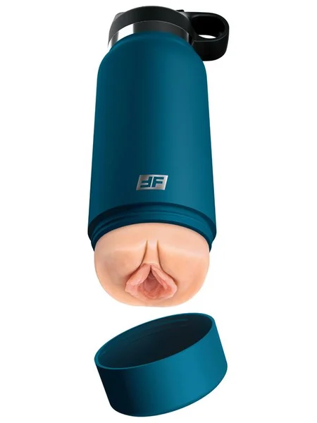 PDX Plus Fuck Flask - Private Pleaser - Flesh Discreet Vagina Stroker — image 10 of 11