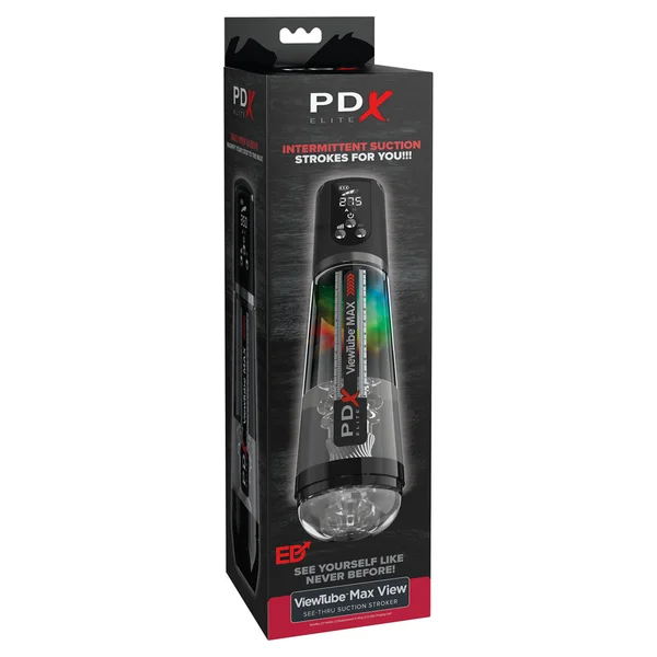 PDX Elite ViewTube MAX View - Clear USB Rechargeable Suction Auto Stroker — image 7 of 10