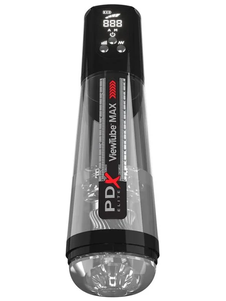 PDX Elite ViewTube MAX View - Clear USB Rechargeable Suction Auto Stroker — image 9 of 10