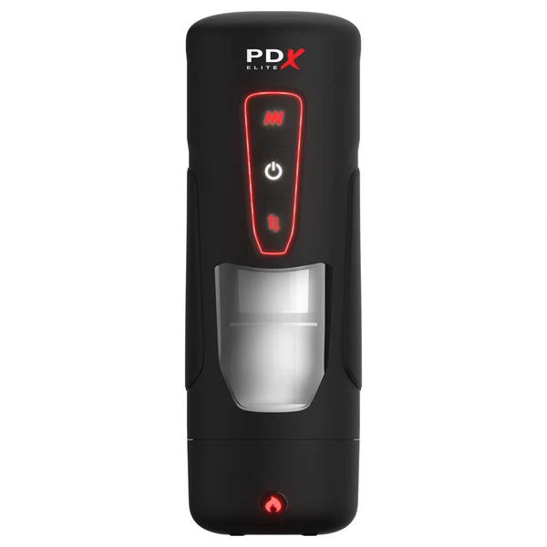 PDX Elite Milk Me Hotter - USB Rechargeable Thrusting Heating & Vibrating Auto Stroker — image 3 of 12
