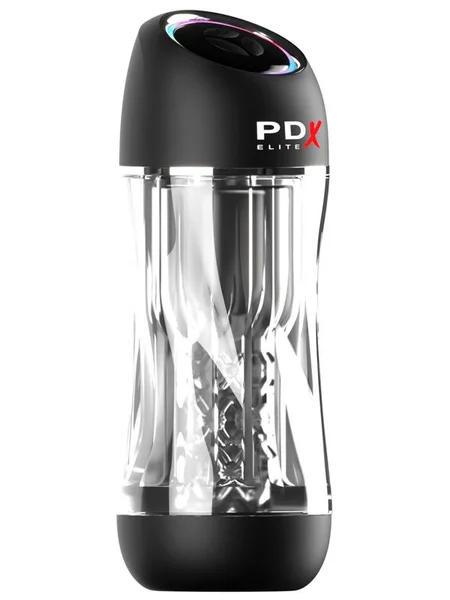 PDX Elite ViewTube Pro - Clear USB Rechargeable Auto Sucking Stroker — image 2 of 4
