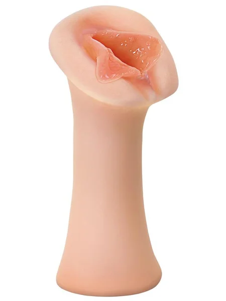 PDX Extreme Wet Pussies - Luscious Lips - Flesh - Flesh Self-Lubricating Vagina Stroker — image 3 of 4