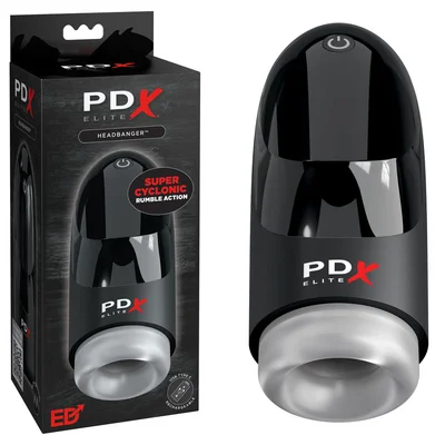 pdx elite hydrogasm usb rechargeable rumbling masturbator