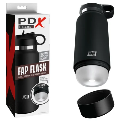 pdx plus fap flask thrill seeker frosted discreet stroker