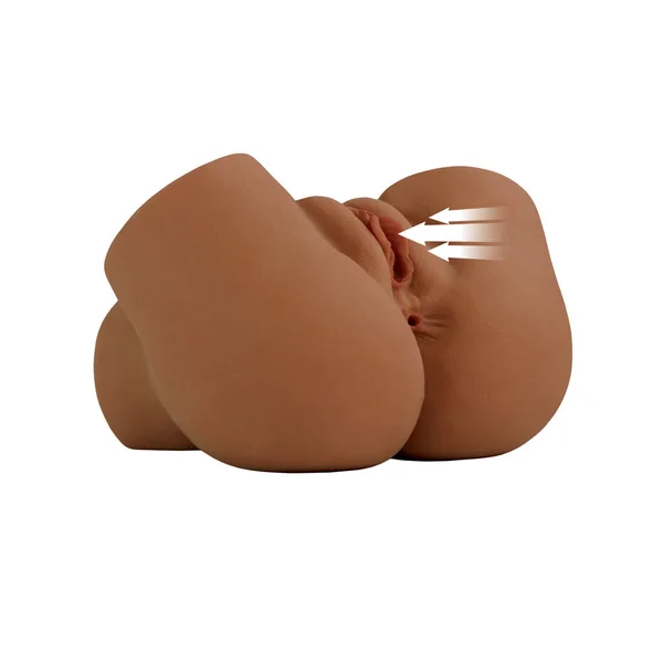 PDX Elite Back That Ass Up - Brown - Brown USB Rechargeable Auto Mega Masturbator — image 4 of 10
