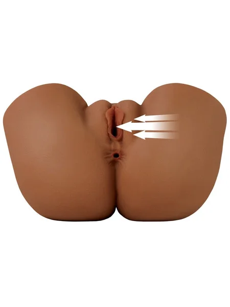 PDX Elite Back That Ass Up - Brown - Brown USB Rechargeable Auto Mega Masturbator — image 9 of 10