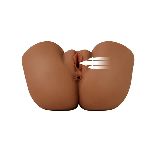 PDX Elite Back That Ass Up - Brown - Brown USB Rechargeable Auto Mega Masturbator — image 3 of 10