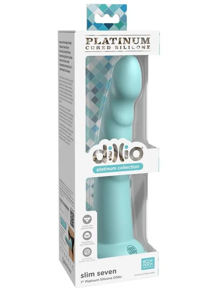 Dillio Platinum Slim Seven - Teal - Teal 17.8 cm (7'') Dong — image 4 of 4