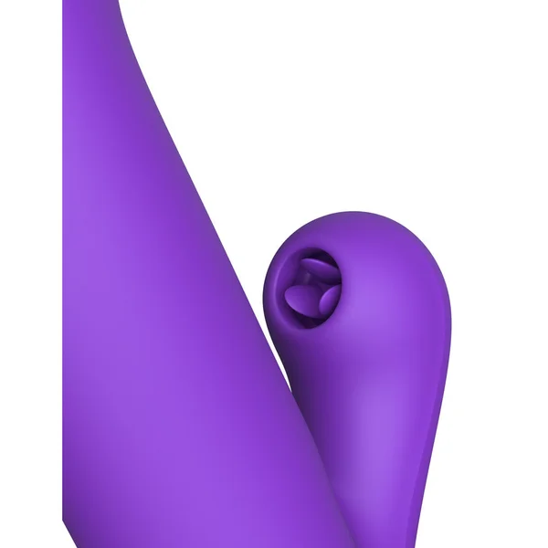 Fantasy For Her Super SoniX Thruster - Purple USB Rechargeable Thrusting Rabbit Vibrator — image 4 of 12