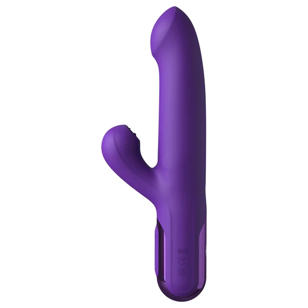 Fantasy For Her Super SoniX Thruster - Purple USB Rechargeable Thrusting Rabbit Vibrator — image 8 of 12