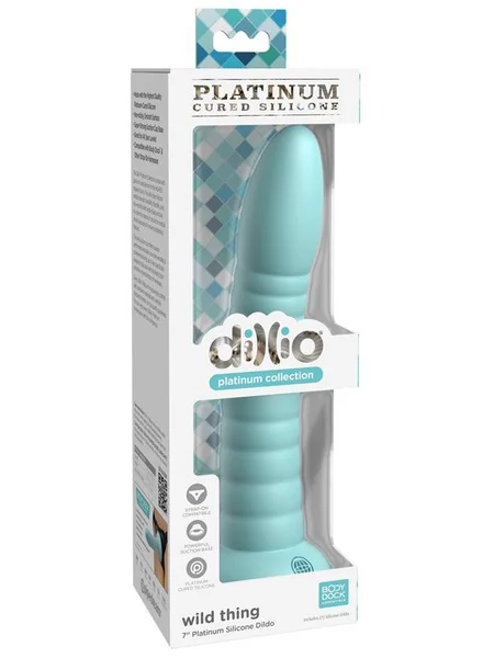 Dillio Platinum Wild Thing - Teal - Teal 17.8 cm (7'') Dong — image 3 of 4