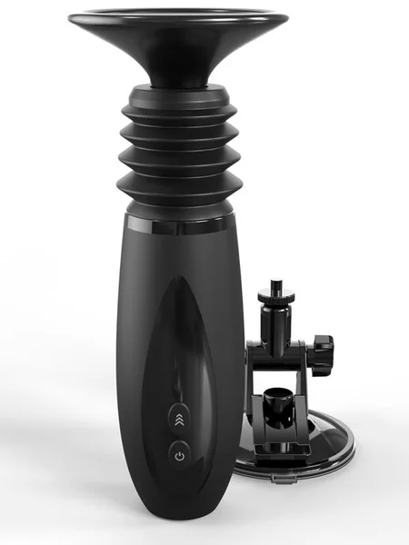 Fetish Fantasy Series Body Dock Handheld - USB Rechargeable Thrusting Machine with Suction Base — image 7 of 9