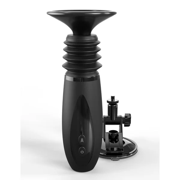 Fetish Fantasy Series Body Dock Handheld - USB Rechargeable Thrusting Machine with Suction Base — image 2 of 9