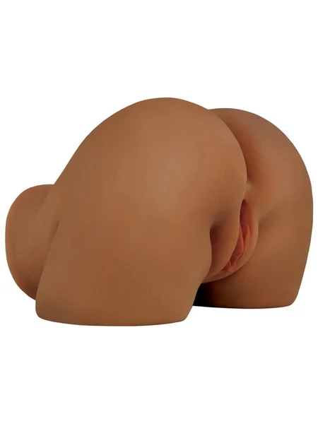 PDX Elite Shake That Ass - Brown - Brown USB Rechargeable Vibrating Mega Masturbator — image 7 of 9