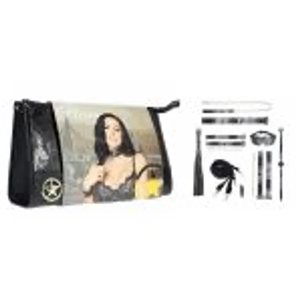 OUCH! Florence Collection - Kit with Bag - Black Bondage Set with Bag - 8 Piece Kit — image 2 of 3