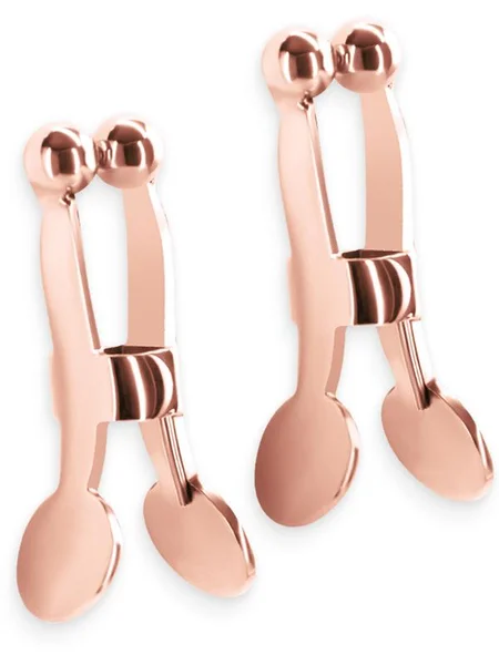 Bound Nipple Clamps - C1 - Rose Gold - Rose Gold Nipple Clamps - Set of 2 — image 3 of 4