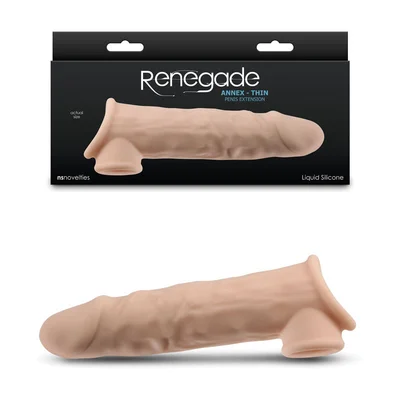 renegade annex thin flesh flesh 194 cm penis extender sleeve