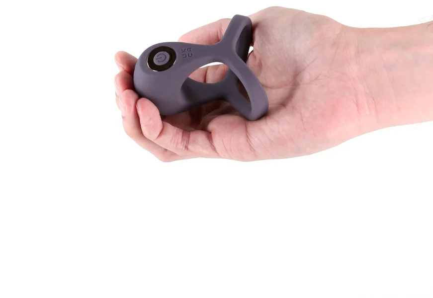 Renegade Valiant - Grey - Grey USB Rechargeable Cock Ring — image 2 of 4