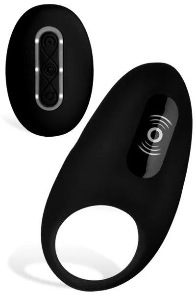 Under Control Vibrating Silicone Cock Ring Witih Remote