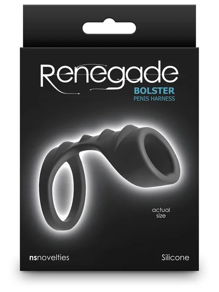 Renegade Bolster - Black - Black Penis Harness — image 4 of 4