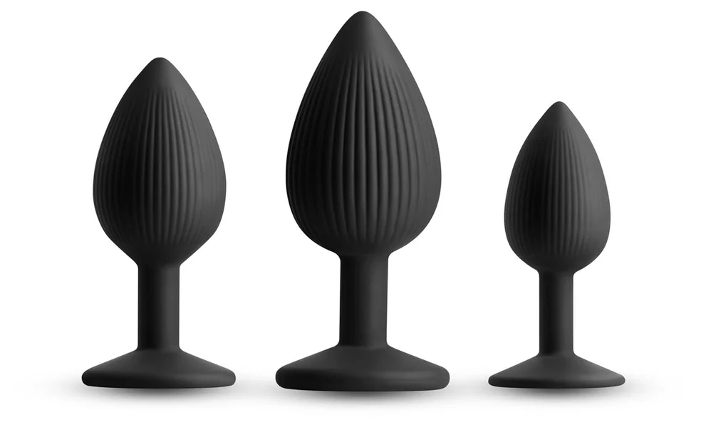 Renegade Triple Ace Kit - Black - Black Butt Plugs - Set of 3 Sizes — image 5 of 7