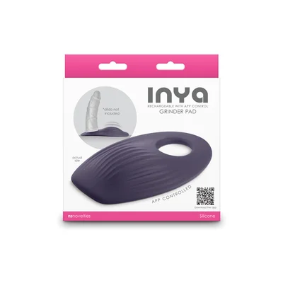 inya grinder grey grey usb rechargeable vibrating grinding pad with app control