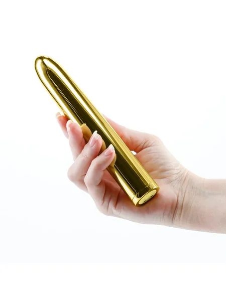 Chroma - Gold - Gold 17 cm USB Rechargeable Vibrator — image 6 of 8