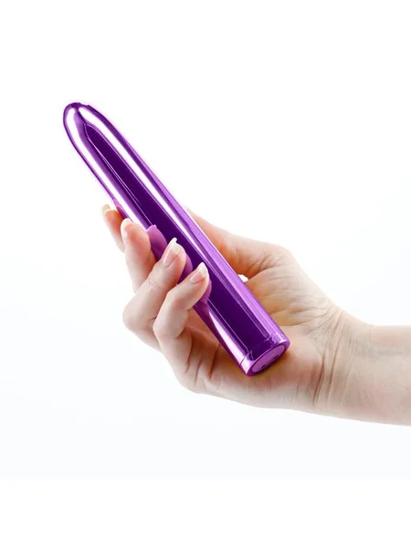 Chroma - Purple - Metallic Purple 17 cm USB Rechargeable Vibrator — image 8 of 8