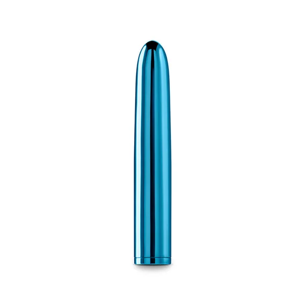 Chroma - Teal - Metallic Teal 17 cm USB Rechargeable Vibrator — image 3 of 8