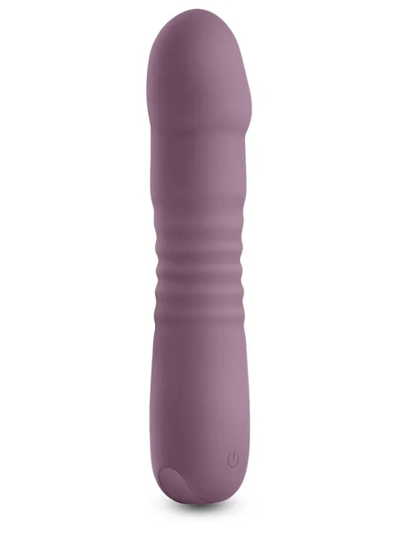 Lust-n-Dreams - Poise - Mauve - Purple 17.3 cm USB Rechargeable Thrusting Vibrator — image 7 of 8