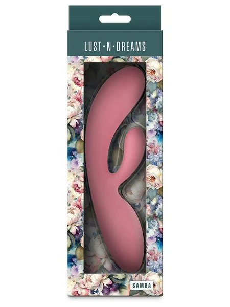Lust-n-Dreams - Samba - Coral - Pink 19.4 cm USB Rechargeable Rabbit Vibrator — image 4 of 4