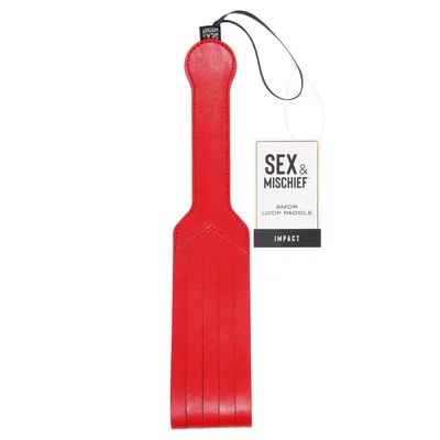 sex mischief amor loop paddle red 362 cm paddle