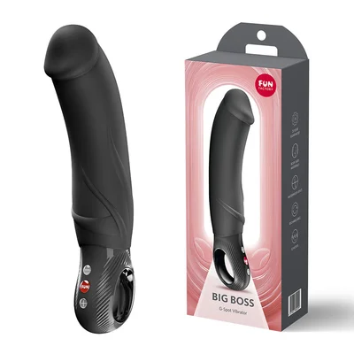 fun factory big boss black black 229 cm usb c rechargeable vibrator