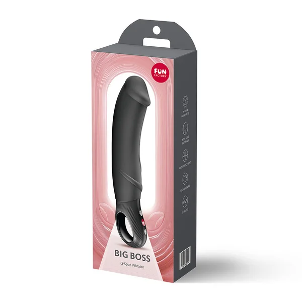 Fun Factory BIG BOSS Black - Black 22.9 cm USB-C Rechargeable Vibrator — image 8 of 8