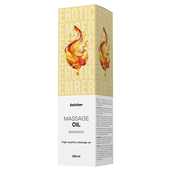 Satisfyer Massage Oil 250 ml Warming - Unscented Warming Massage Oil - 250 ml Bottle — image 2 of 5