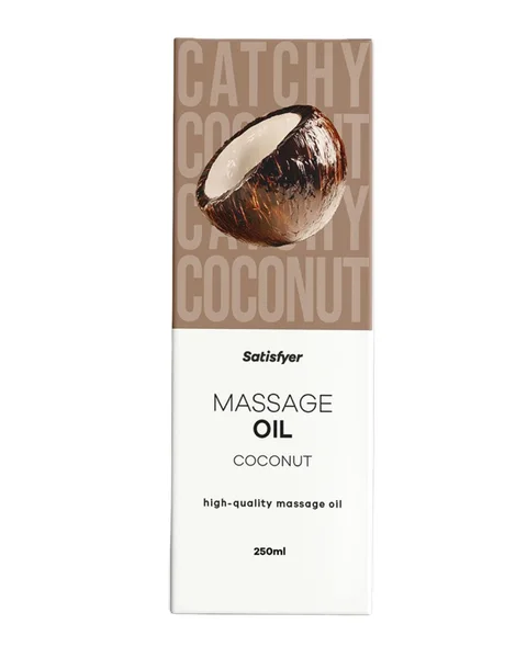 Satisfyer Massage Oil 250 ml Coconut - Coconut Scented Massage Oil - 250 ml Bottle — image 5 of 5