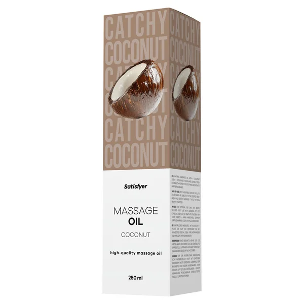Satisfyer Massage Oil 250 ml Coconut - Coconut Scented Massage Oil - 250 ml Bottle — image 2 of 5