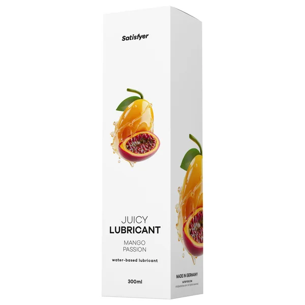 Satisfyer Juicy Lubricant 300 ml Mango Passion - Mango & Passionfruit Scented Water Based Lubricant - 300 ml Bottle — image 2 of 5