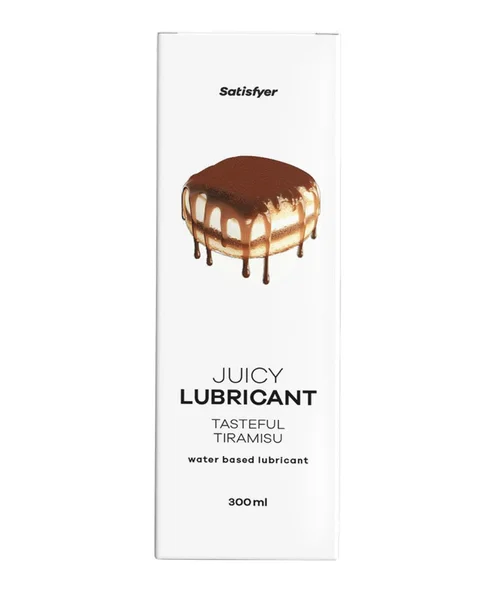Satisfyer Juicy Lubricant 300 ml Tasteful Tiramisu - Tiramisu Scented Water Based Lubricant - 300 ml Bottle — image 3 of 3
