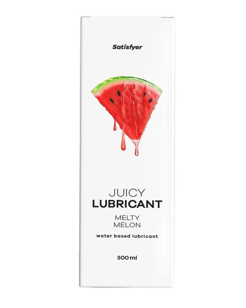 Satisfyer Juicy Lubricant 300 ml Melty Melon - Watermelon Scented Water Based Lubricant - 300 ml Bottle — image 5 of 5