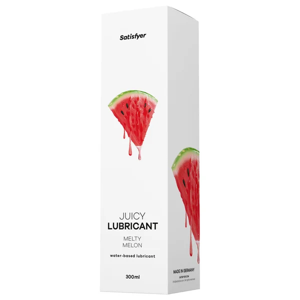 Satisfyer Juicy Lubricant 300 ml Melty Melon - Watermelon Scented Water Based Lubricant - 300 ml Bottle — image 2 of 5